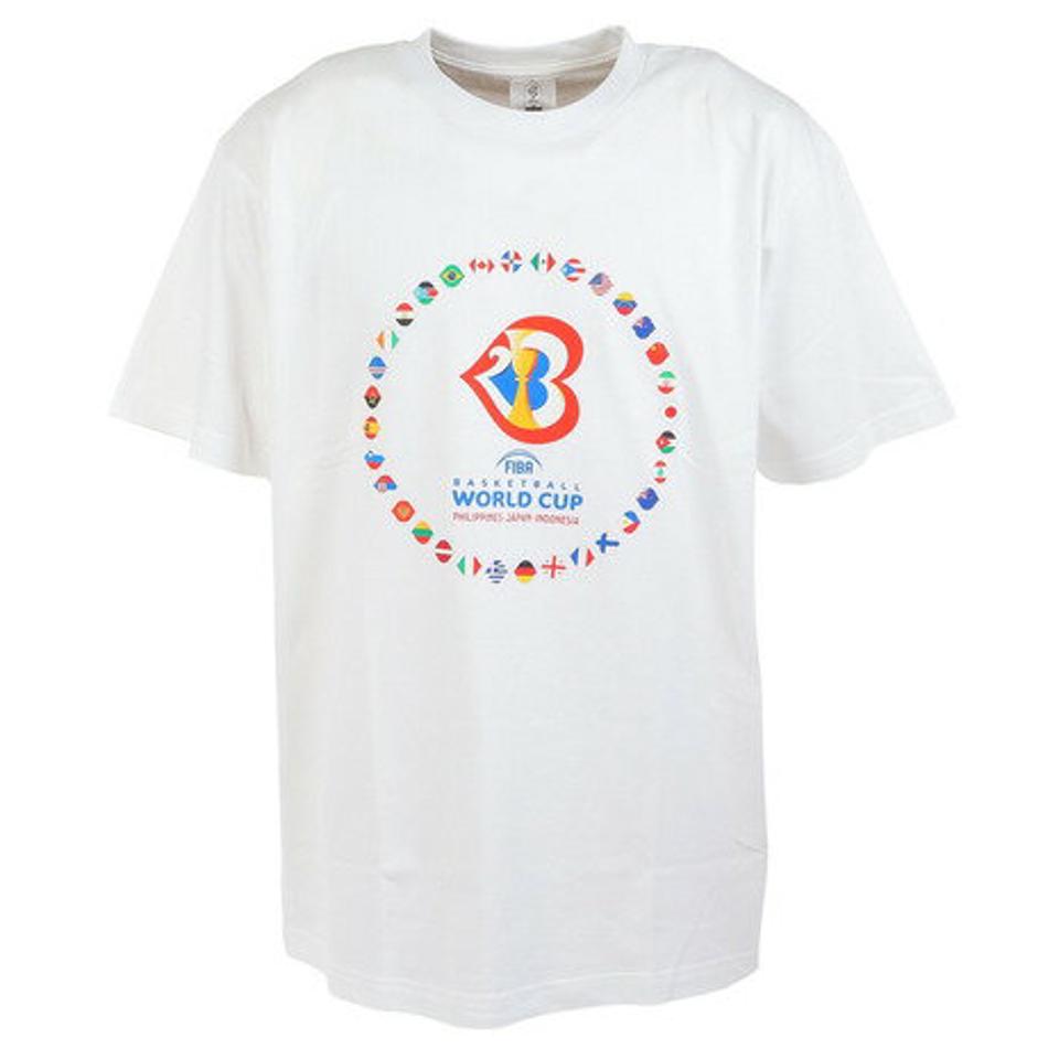 FIBAバスケットボールワールドカップ2023(FIBA BASKETBALL WORLD CUP 2023)(メンズ、レディース)Tシャツ(ALLFLAGS) 53421 53437 53445