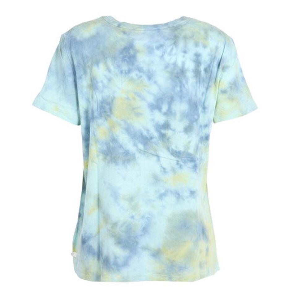 ハーレー(HURLEY)(レディース)Honey Dew Tie Dye Classic Crew Tシャツ 22 3HS1580123-LTB