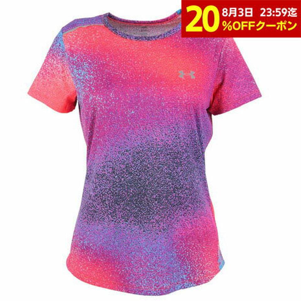 アンダーアーマー(UNDER ARMOUR)(レディース)半袖Tシャツ レディース スピードストライド プリント1381443 441