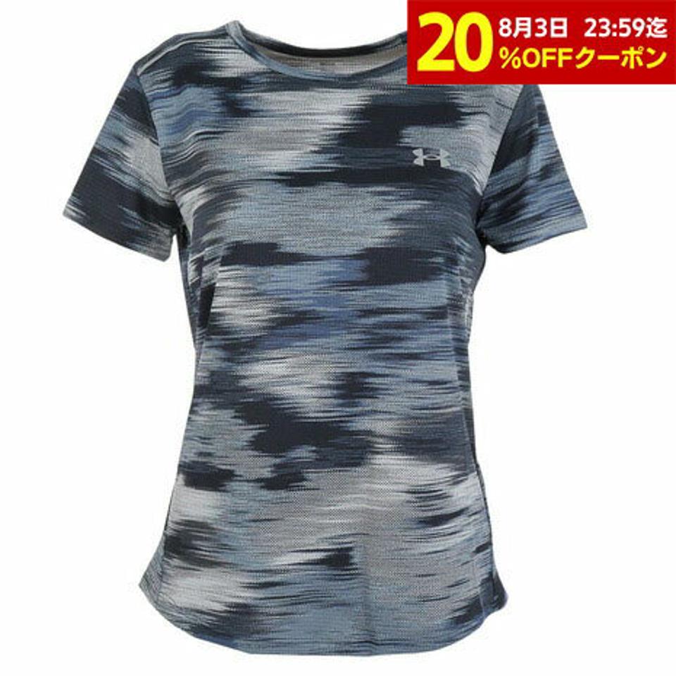 【1/10 24h限定 エントリー&対象4店舗買い回りで最大P10倍!】アンダーアーマー(UNDER ARMOUR)(レディース)半袖Tシャツ レディース スピードストライド プリント 1381443 011