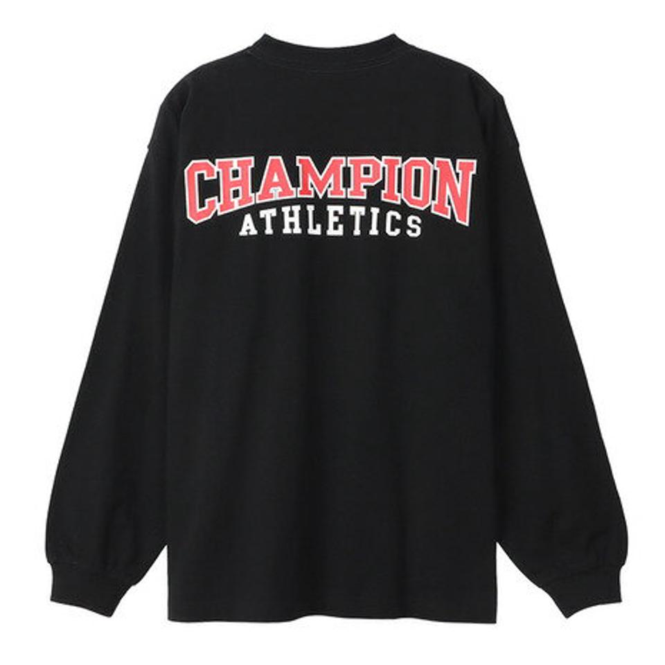 【20%OFFクーポン対象!9/21まで】チャンピオン-ヘリテイジ(CHAMPION-HERITAGE)(メンズ)長袖Tシャツ メンズ ロングスリーブTシャツ 23FW C3-Y409 090