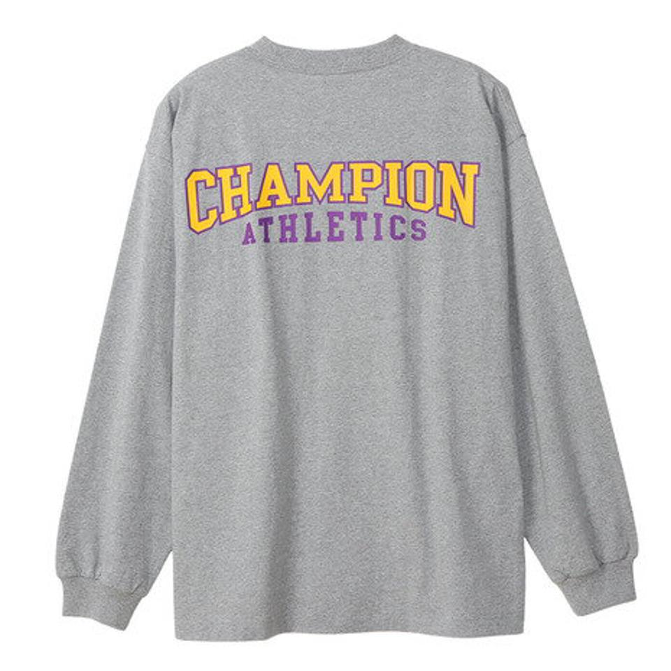 【20%OFFクーポン対象!9/21まで】チャンピオン-ヘリテイジ(CHAMPION-HERITAGE)(メンズ)長袖Tシャツ メンズ ロングスリーブTシャツ 23FW C3-Y409 070