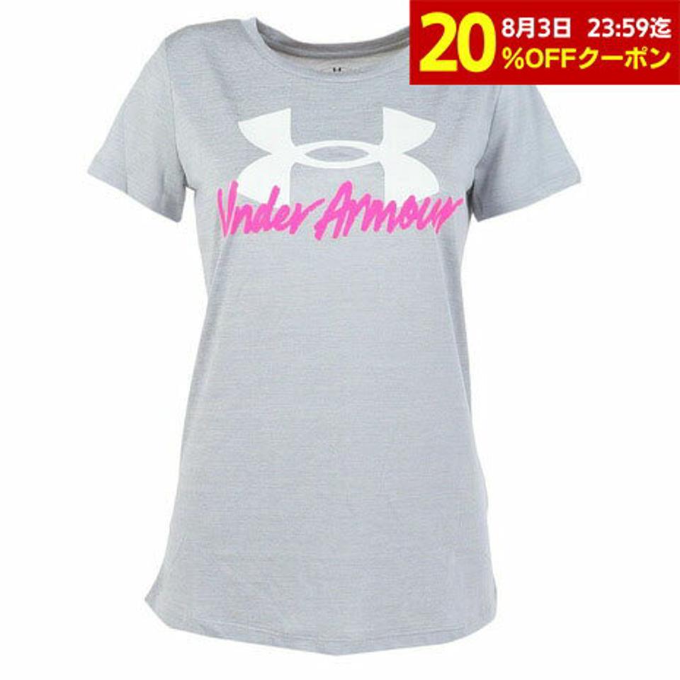 アンダーアーマー(UNDER ARMOUR)(レディース)半袖Tシャツ レディース テック ツイスト グラフィック 1379490 011