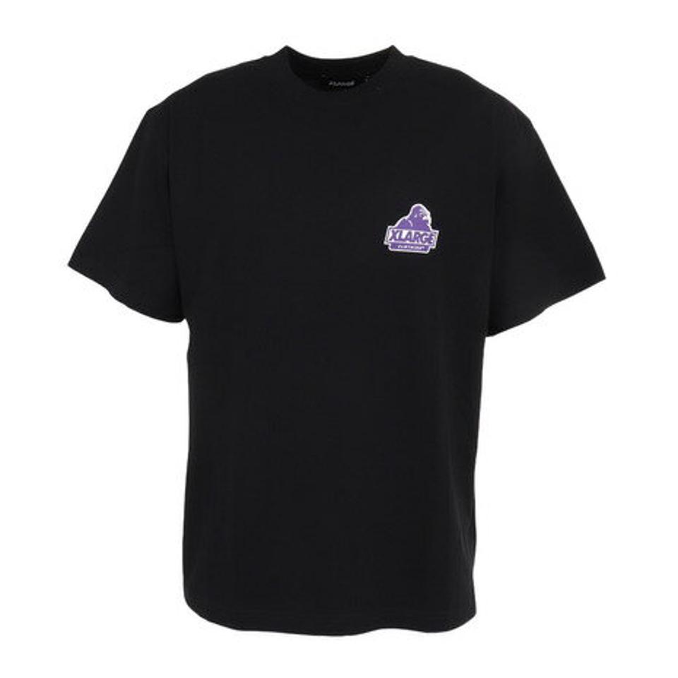 エクストララージ(XLARGE)(メンズ、レディース)半袖Tシャツ メンズ SLANTED OG 101232011025-BLACK