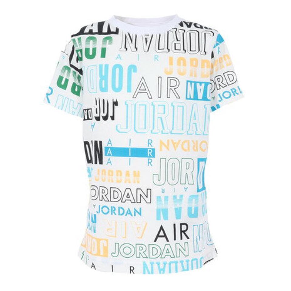 ジョーダン(JORDAN)(キッズ)半袖Tシャツ キッズ FAN LOVE AOP 95C415-001