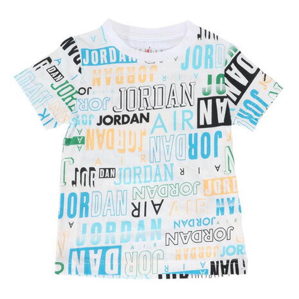 ジョーダン(JORDAN)(キッズ)半袖Tシャツ キッズ FAN LOVE AOP 85C415-001