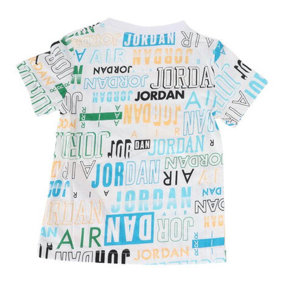 ジョーダン(JORDAN)(キッズ)半袖Tシャツ キッズ FAN LOVE AOP 85C415-001