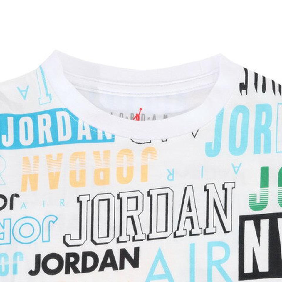 ジョーダン(JORDAN)(キッズ)半袖Tシャツ キッズ FAN LOVE AOP 85C415-001