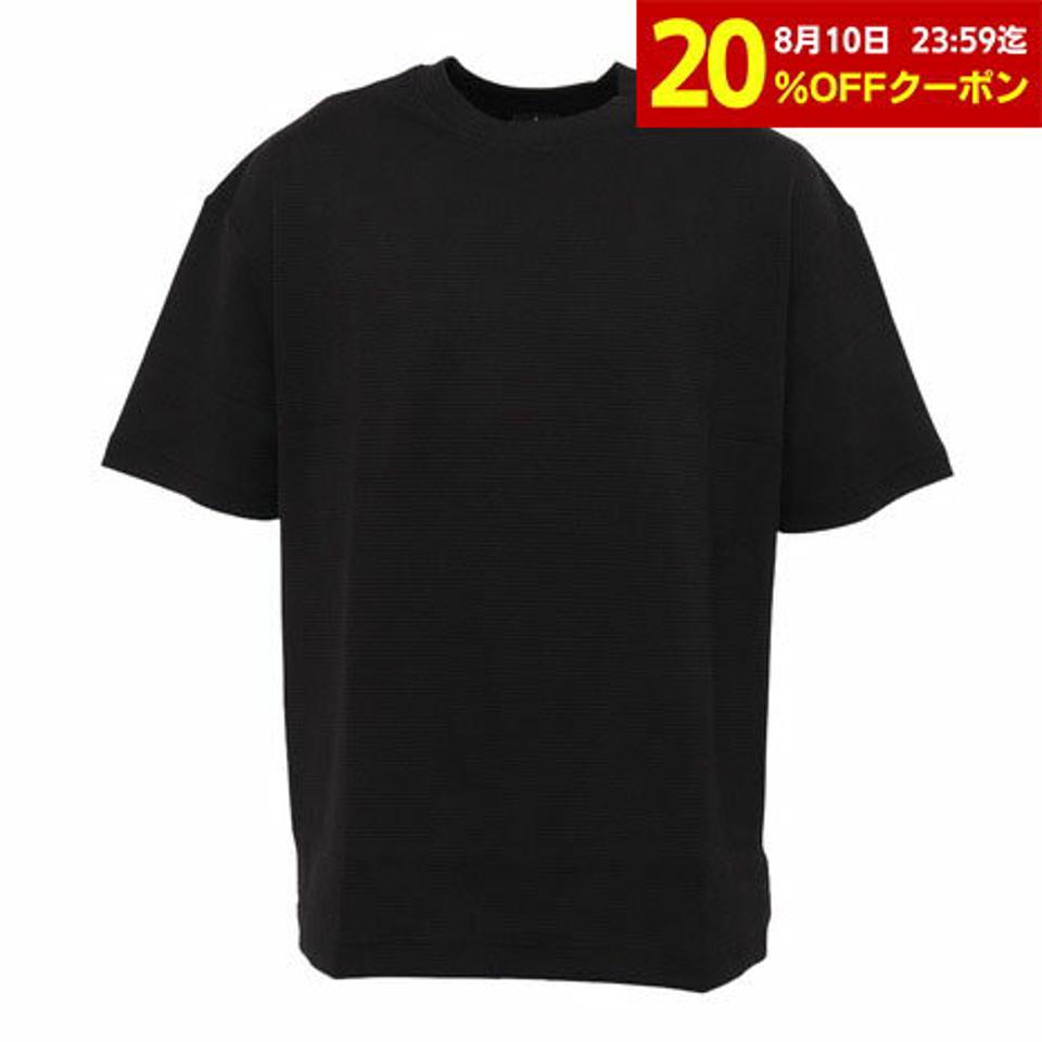 ウィッテム(HUITIEME)(メンズ)半袖Tシャツ ハイブリット バック ストライプ 191-26442-019