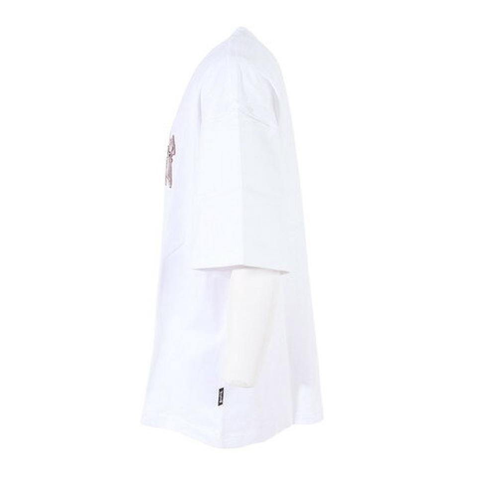 サプライヤー(SUPPLIER)(メンズ)半袖Tシャツ メンズ パイソンアイアンロゴヘビーウェイト 22SSD2-08104-017-WH