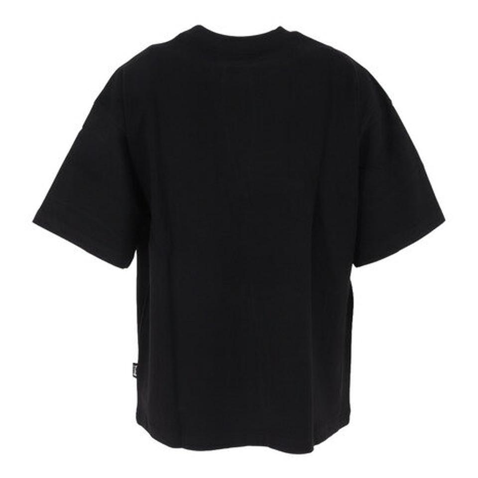 【10%OFFクーポン対象!8/17まで】サプライヤー(SUPPLIER)(メンズ)半袖Tシャツ メンズ ラインストーンクロスTシャツ 21SSD1-08104-021-BK