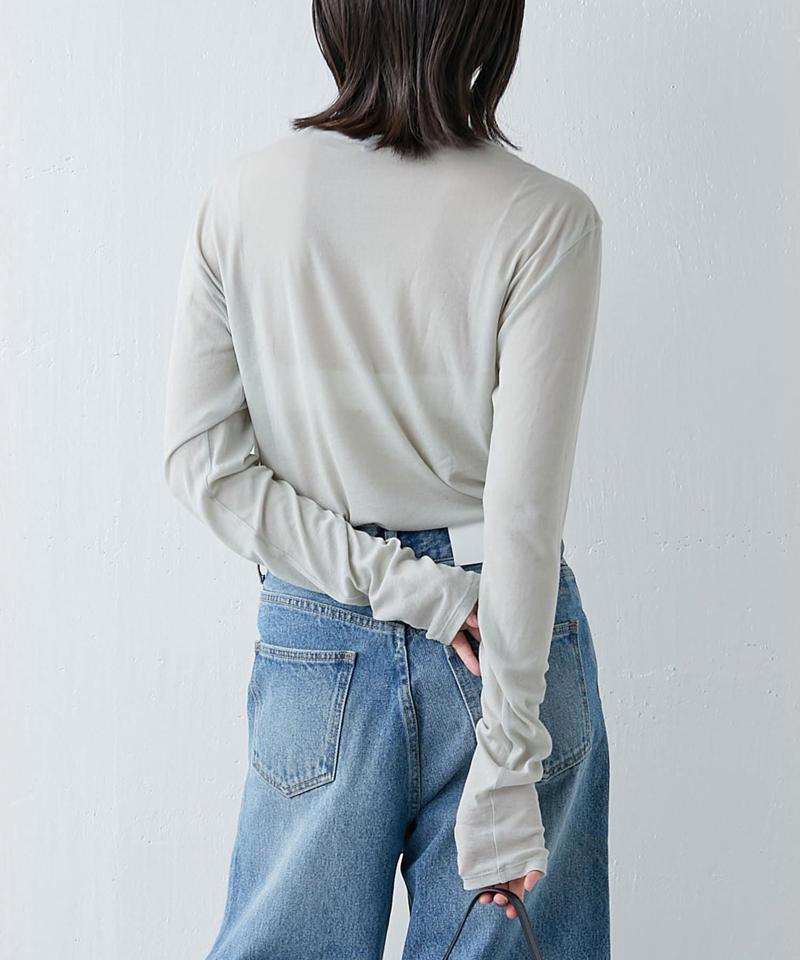 【La nature linge】NEWロングスリーブTシャツ