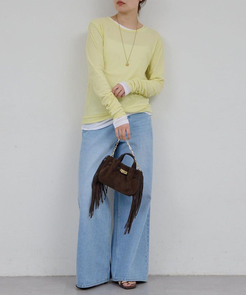 【La nature linge】【累計販売数 1万枚以上！】NEWロングスリーブTシャツ