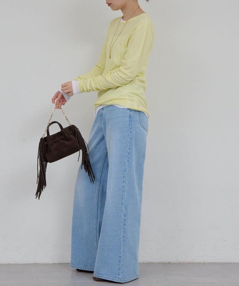 【La nature linge】【累計販売数 1万枚以上！】NEWロングスリーブTシャツ