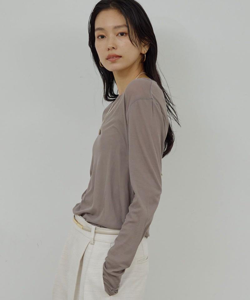 【La nature linge】【累計販売数 1万枚以上！】NEWロングスリーブTシャツ