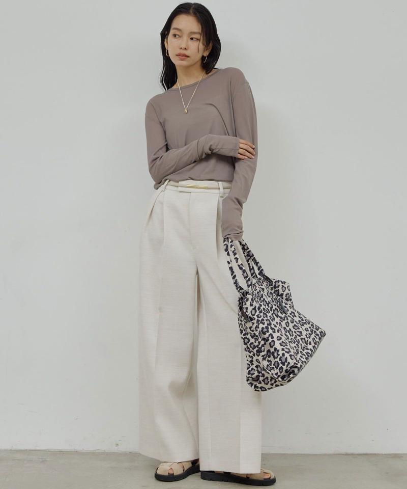 【La nature linge】【累計販売数 1万枚以上！】NEWロングスリーブTシャツ