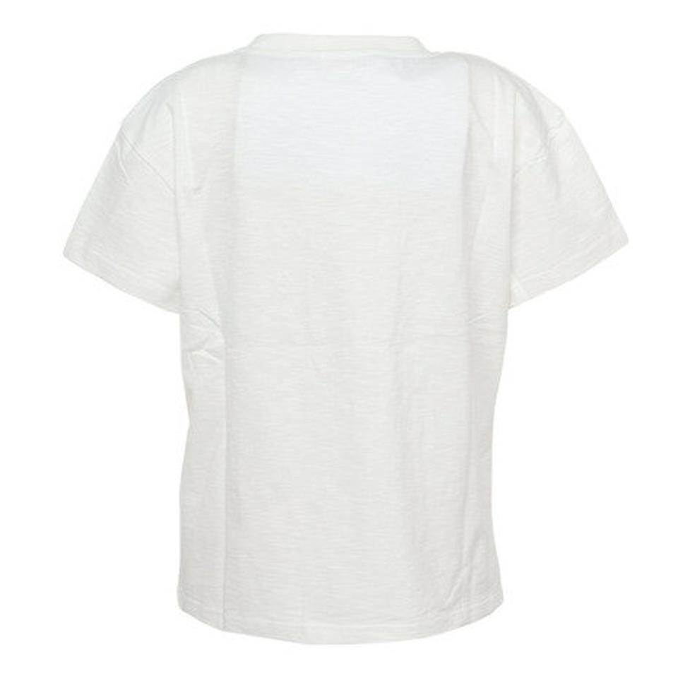 【2点10%OFFクーポン対象!8/10まで】スライド(SLYDE)(レディース)半袖Tシャツ レディース フラワーロゴ SL2023SSL-APP004WHT