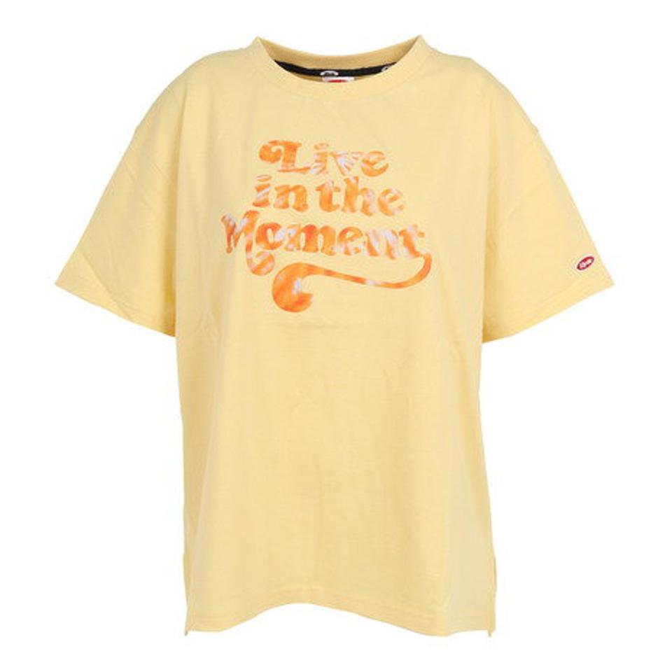 【2点10%OFFクーポン対象!8/10まで】スライド(SLYDE)(レディース)半袖Tシャツ レディース タイダイ ロゴ SL2023SSL-APP002LMN
