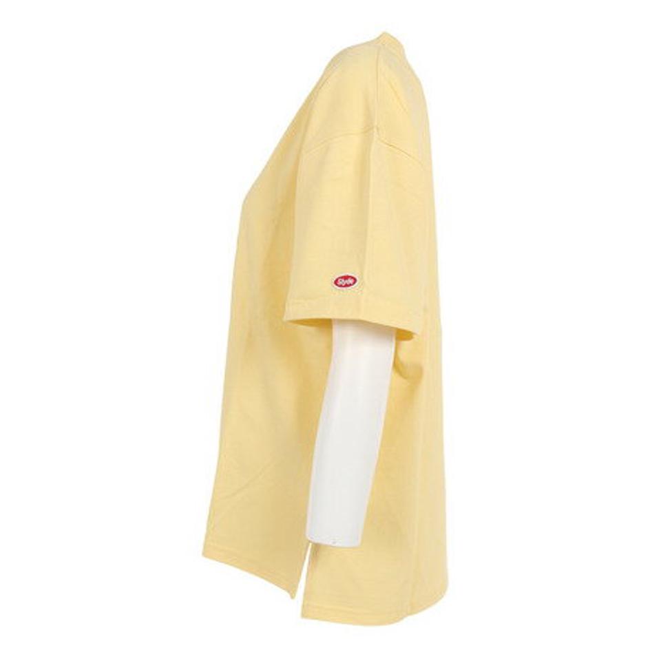 【2点10%OFFクーポン対象!8/10まで】スライド(SLYDE)(レディース)半袖Tシャツ レディース タイダイ ロゴ SL2023SSL-APP002LMN