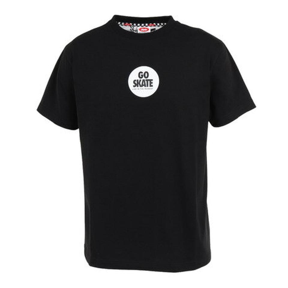 スライド(SLYDE)(メンズ)半袖Tシャツ メンズ DECK SL2023SSM-APP004BLK