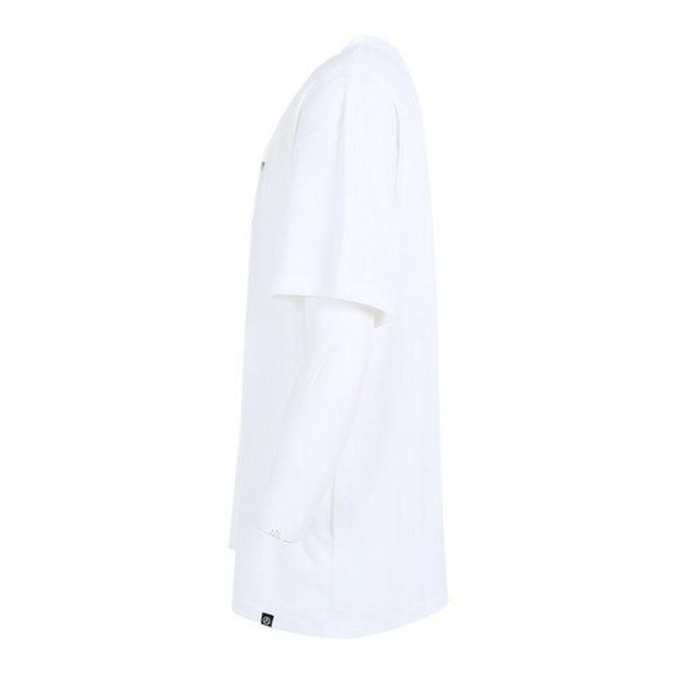 【2点10%OFFクーポン対象!8/10まで】エアボーン(ARBN)(メンズ)半袖Tシャツ メンズ HYBRID AB2023SSM-APP006WHT