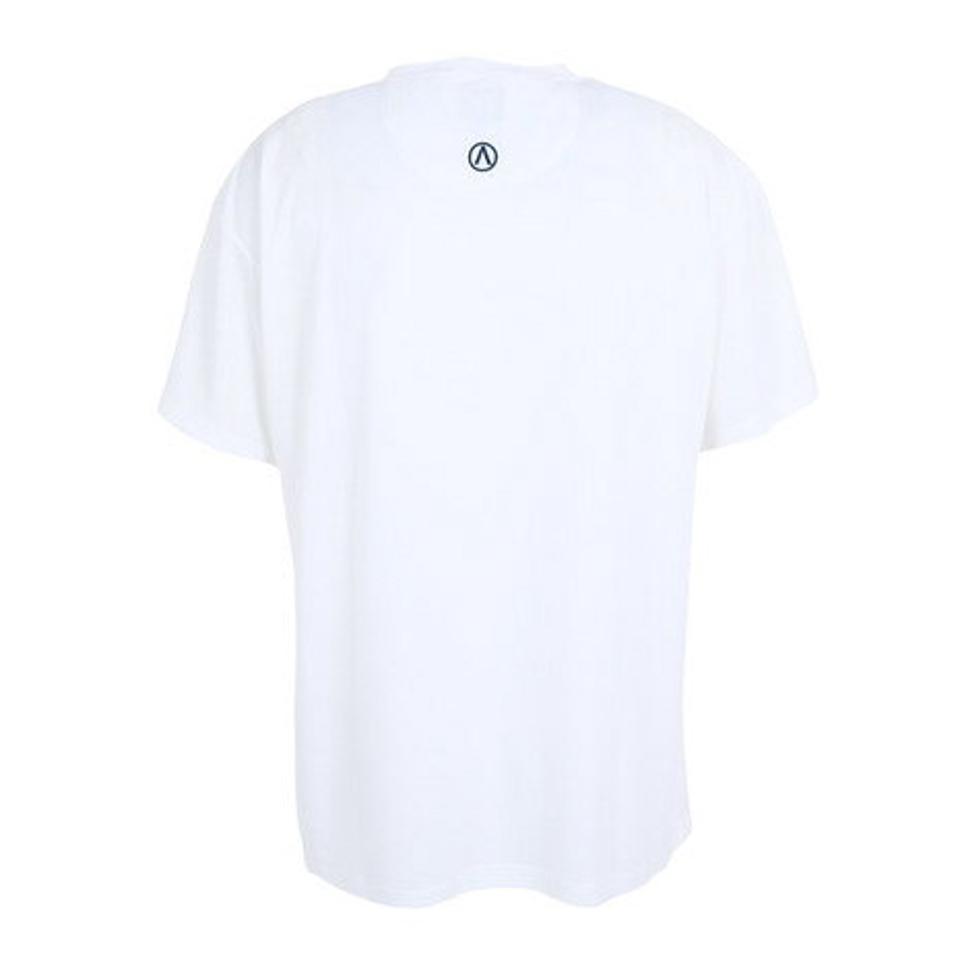 【2点10%OFFクーポン対象!8/10まで】エアボーン(ARBN)(メンズ)半袖Tシャツ メンズ HYBRID AB2023SSM-APP006WHT
