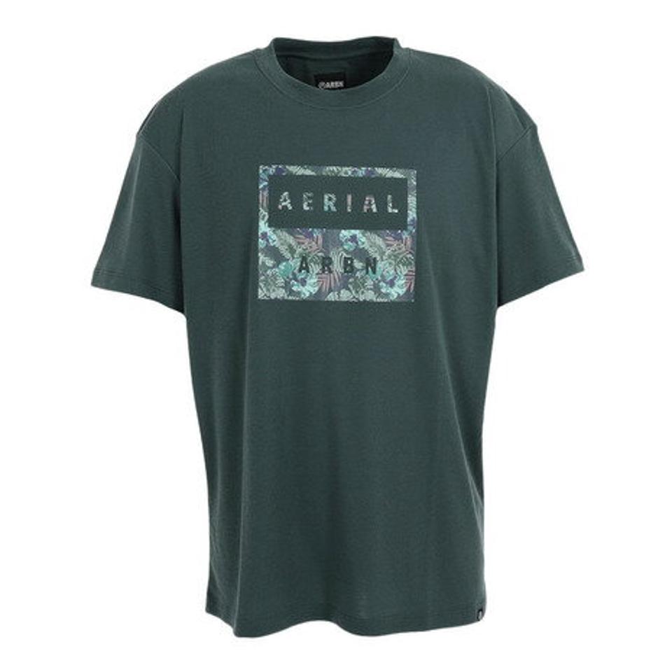 【2点10%OFFクーポン対象！8/10まで】エアボーン（ARBN）（メンズ）半袖Tシャツ メンズ HYBRID AB2023SSM-APP006NVY