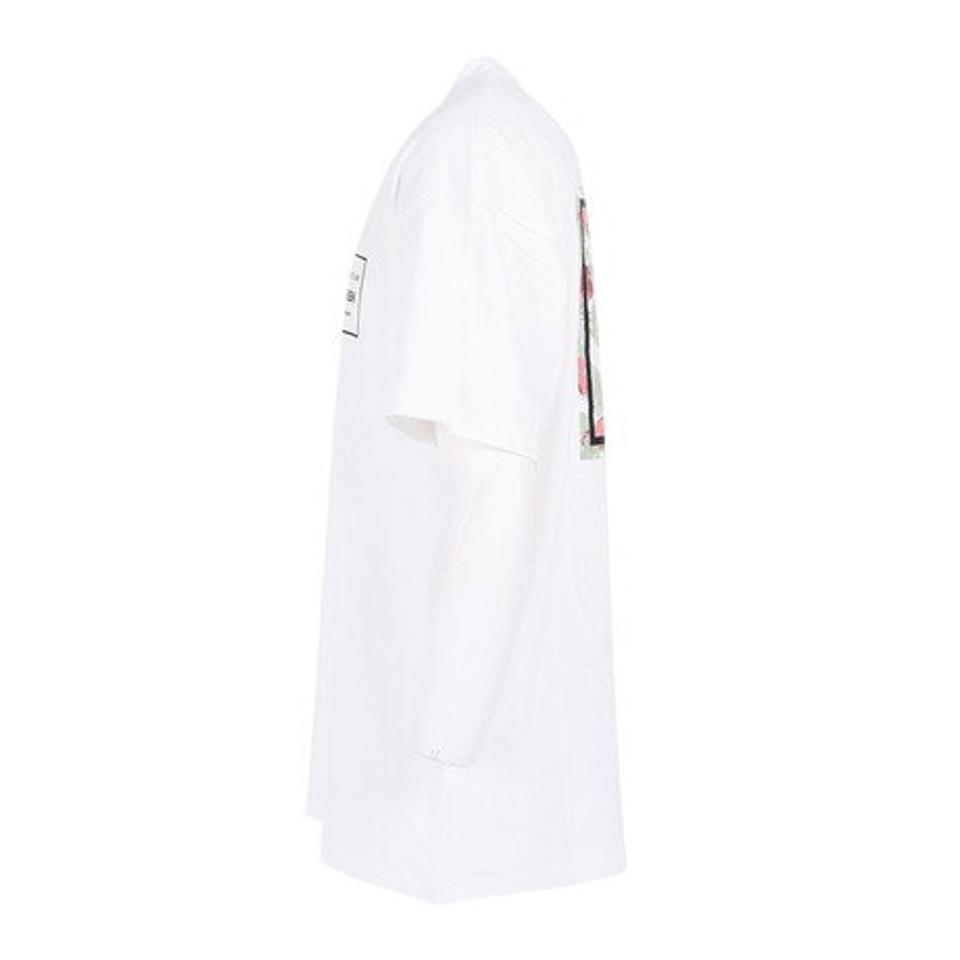 【2点10%OFFクーポン対象！8/10まで】エアボーン（ARBN）（メンズ）半袖Tシャツ メンズ コットン 03 AB2023SSM-APP003WHT