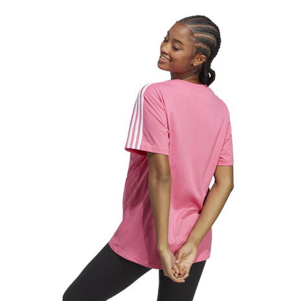 【2点10%OFFクーポン対象！8/10まで】アディダス（adidas）（レディース）エッセンシャルズ スリーストライプス 半袖Tシャツ IXV18-H44590