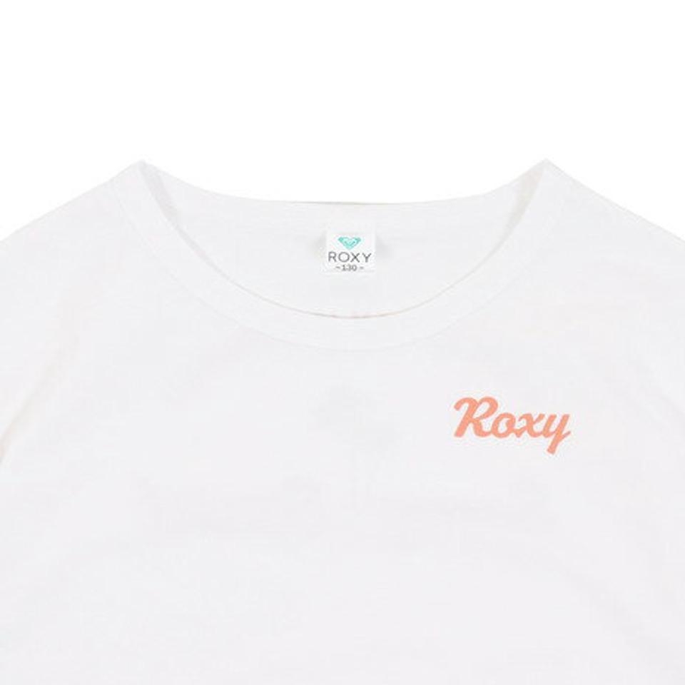 ロキシー（ROXY）（キッズ）半袖Tシャツ キッズ MINI SUNNY SUNSET ラッシュガード TLY232103 WHT
