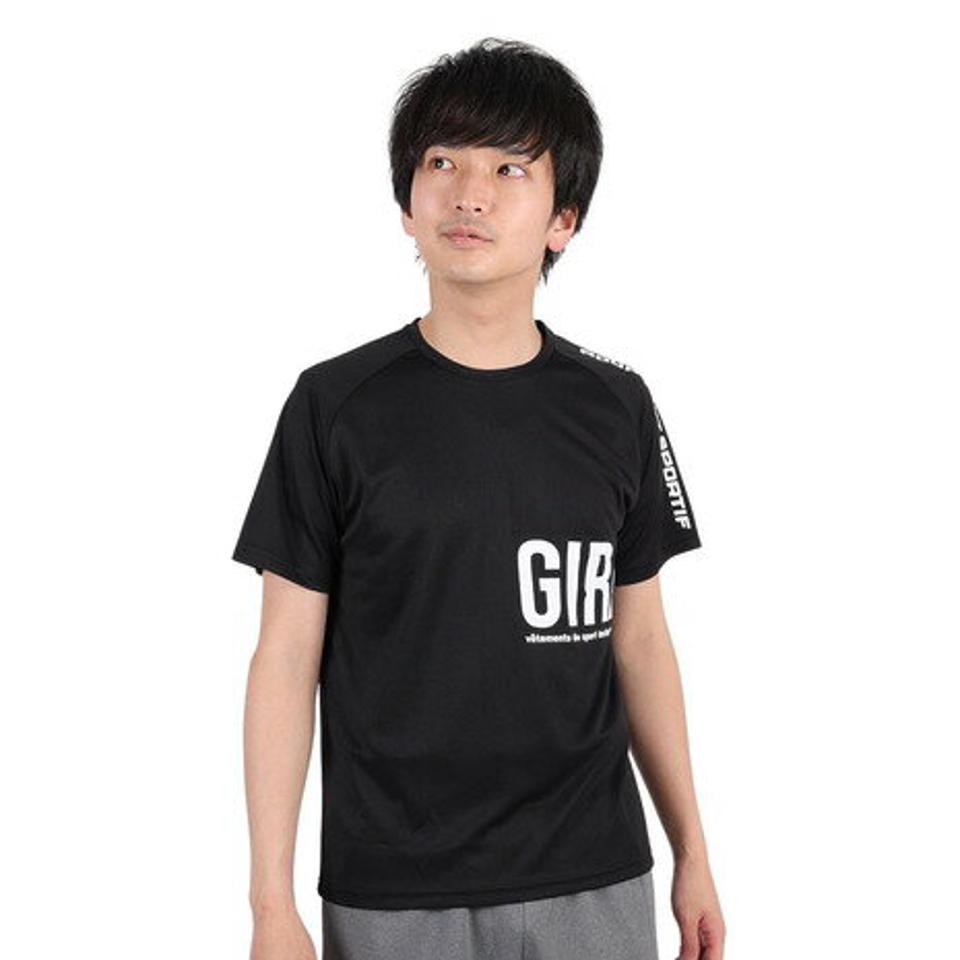 【3/10 24h限定 エントリー＆対象3店舗以上買い回りで最大P10倍！】ジローム（GIRAUDM）（メンズ）半袖 Tシャツ メンズ ドライプラス CT3S0024-TR863-GRSD