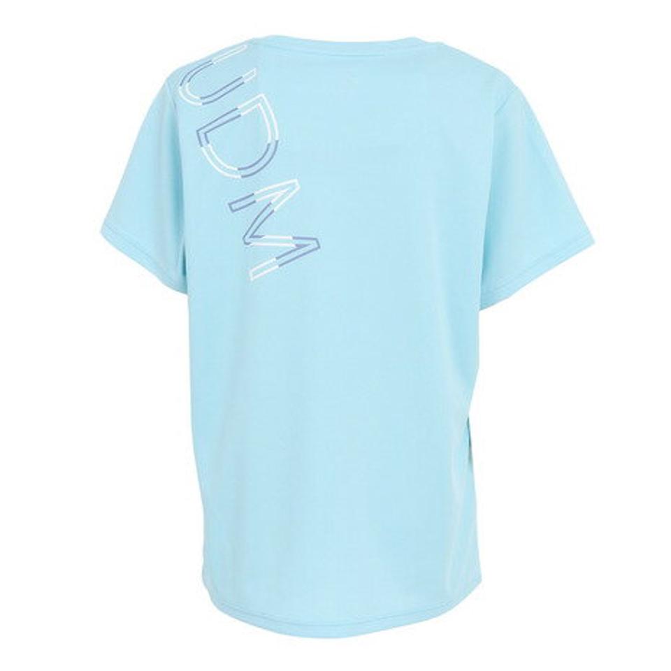 【2点10%OFFクーポン対象！8/10まで】ジローム（GIRAUDM）（キッズ）半袖Tシャツ キッズ ドライプラス プリントメッシュ CT3S0069-TR865-GRES SAX