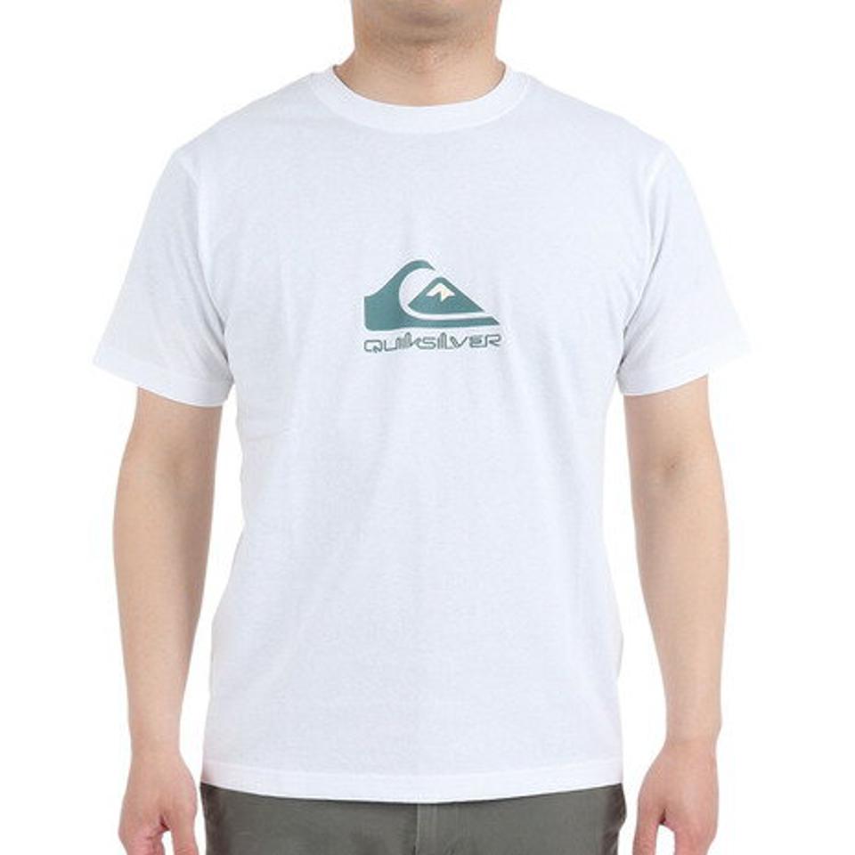 【2点10%OFFクーポン対象！8/30まで】クイックシルバー（Quiksilver）（メンズ）半袖Tシャツ メンズ COMP LOGO 23SPQST231011WHT2