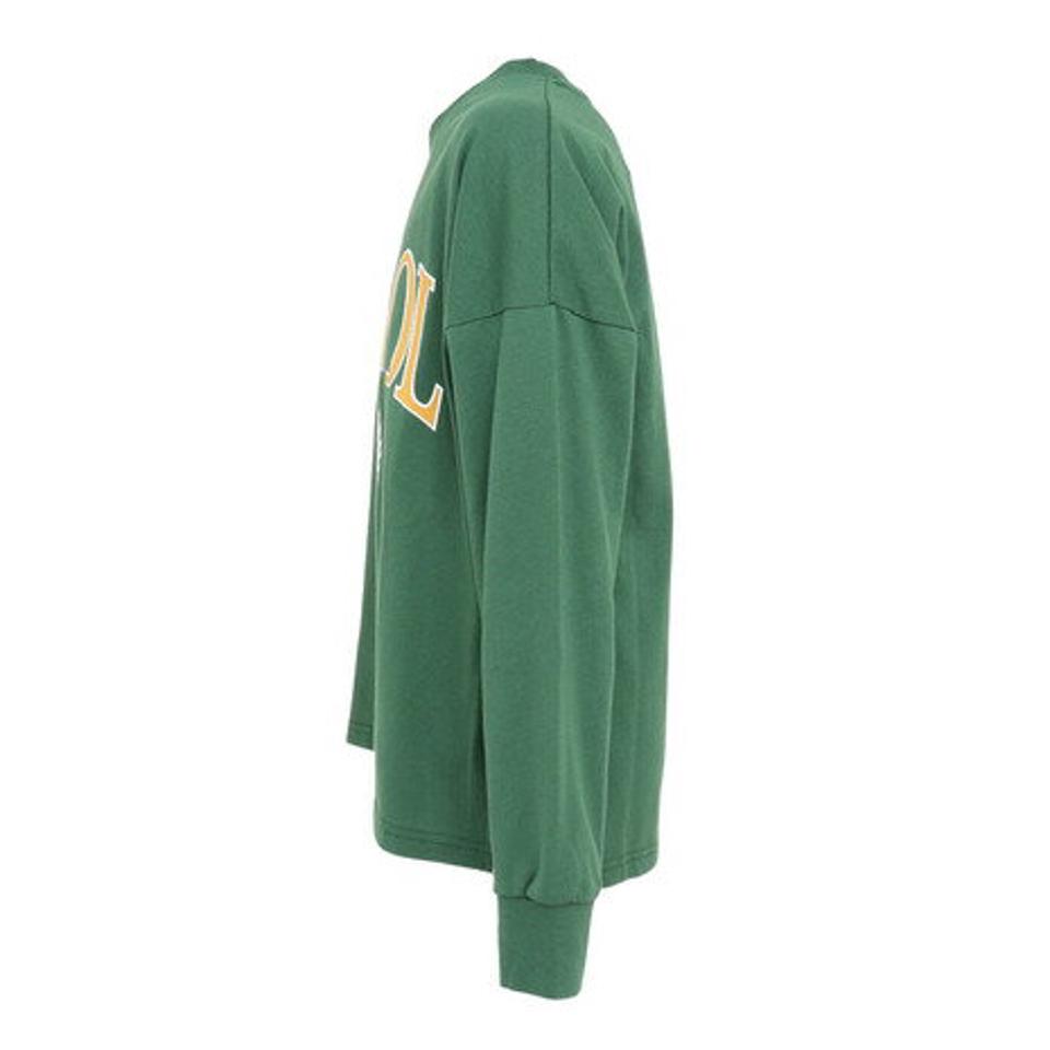 【2点10%OFFクーポン対象！8/10まで】カンゴール（KANGOL）（キッズ）カレッジロゴ 長袖Tシャツ 887443 GRN