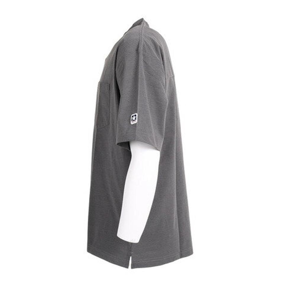 【2点10%OFFクーポン対象！8/10まで】コンバース（CONVERSE）（メンズ）クルーネック Tシャツ 胸ポケット付き CA212382-1800