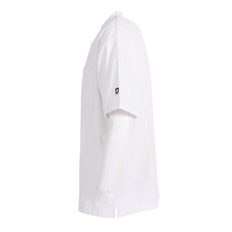 コンバース（CONVERSE）（メンズ）クルーネック Tシャツ 胸ポケット付き CA212382-1100