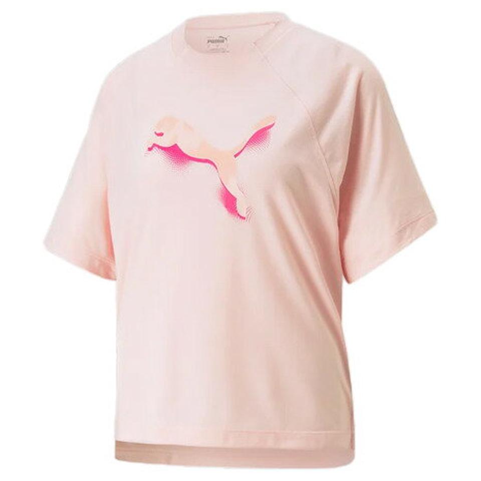 【2点10%OFFクーポン対象！8/10まで】プーマ（PUMA）（レディース）半袖Tシャツ レディース モダンスポーツ オーバーサイズ 675597 66 SPNK