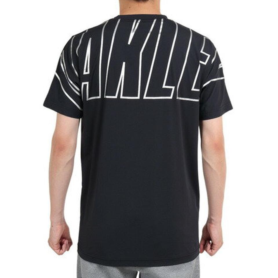 【2点10%OFFクーポン対象！8/10まで】オークリー（OAKLEY）（メンズ）半袖Tシャツ メンズ 接触冷感 EH TECH CD GR FOA403620-02E 吸汗