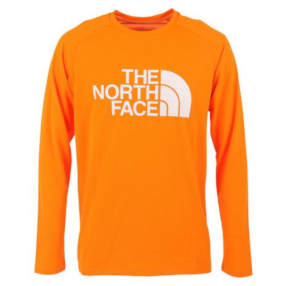 【10%OFFクーポン対象!2/22まで】ノースフェイス(THE NORTH FACE)(メンズ)長袖Tシャツ メンズ ロングスリーブ GTDロゴクルー NT12377 MD