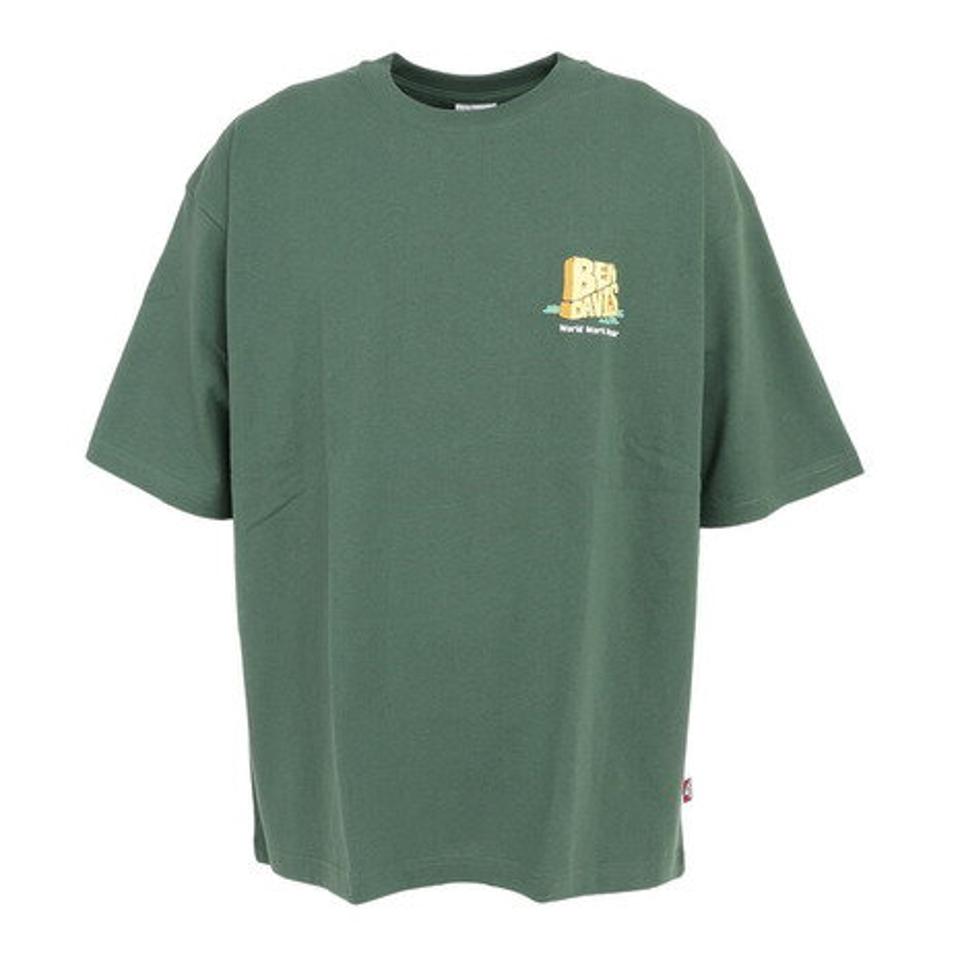 【10%OFFクーポン対象!8/17まで】ベンデイビス(BEN DAVIS)(メンズ)半袖Tシャツ メンズ ビルド 23580045-KHK