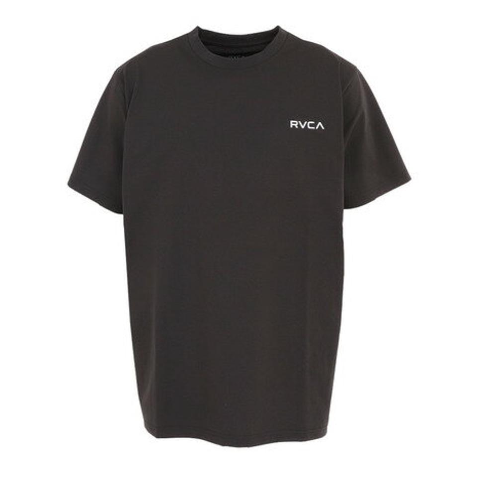 【10%OFFクーポン対象!9/7まで】ルーカ(RVCA)(メンズ)半袖Tシャツ メンズ BALANCE INSTITUTE ラッシュガード BD041264 PTK