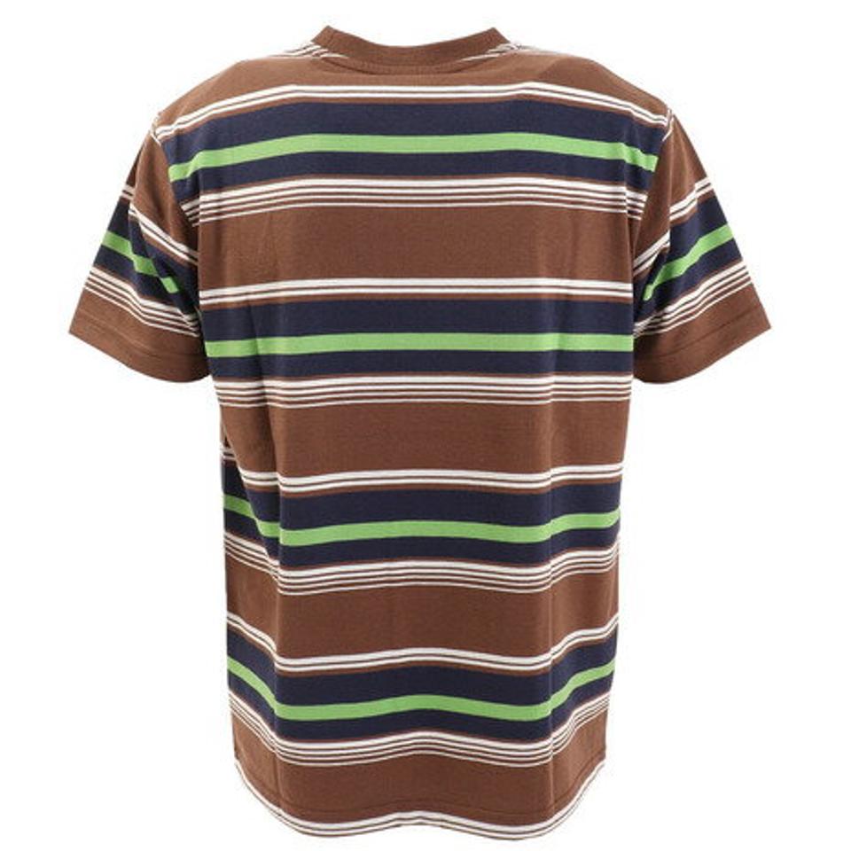 スライド(SLYDE)(メンズ)半袖Tシャツ メンズ BOADER SL2023SSM-APP007BRN