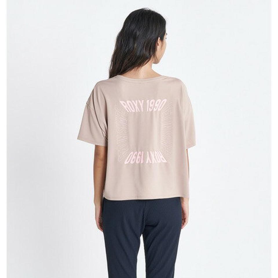 【10%OFFクーポン対象!8/10まで】ロキシー(ROXY)(レディース)Tシャツ レディース 速乾 UVカット ELEKTROBANK TEE 23SURST232510MOC