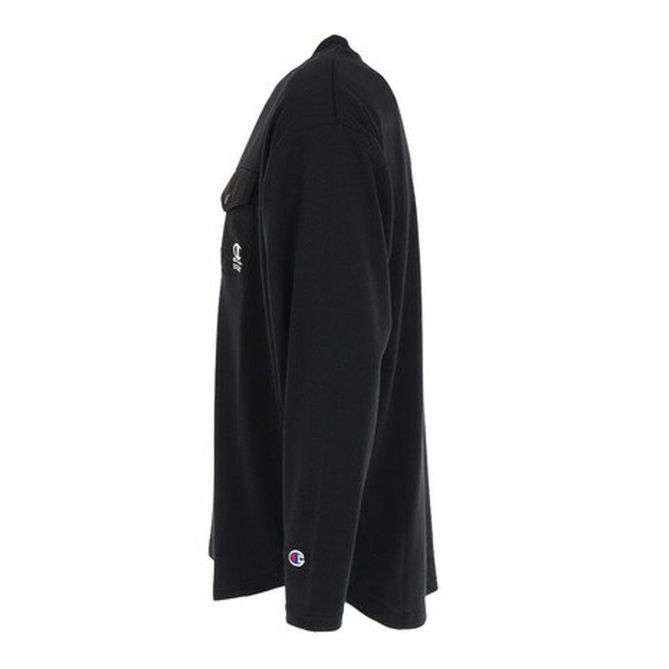 チャンピオン(CHAMPION)(メンズ)長袖Tシャツ ロングスリーブ Tシャツ C3-YS406 090