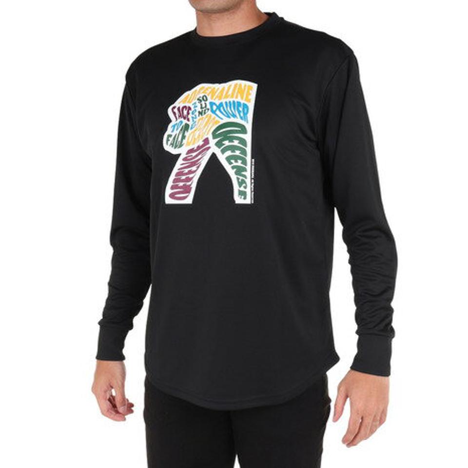 エゴザル(EGOZARU)(メンズ)バスケットボールウェア 長袖Tシャツ EZLT-F2303