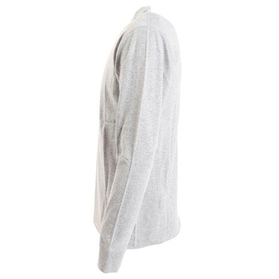 ヘルスニット(Healthknit)(メンズ)長袖Tシャツ メンズ 天竺 ヘンリーネック 906L HGRY