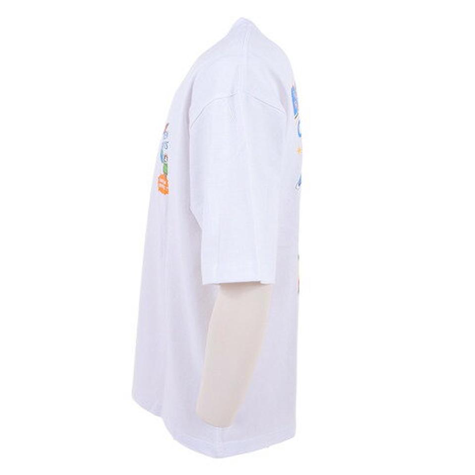 【20%OFFクーポン対象!8/10まで】ベンデイビス(BEN DAVIS)(メンズ)半袖Tシャツ メンズ コスミック 23580024-WHT