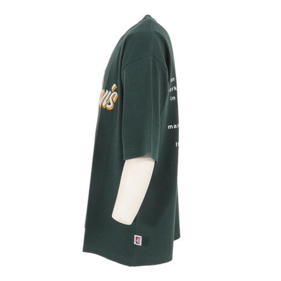 ベンデイビス(BEN DAVIS)(メンズ)半袖Tシャツ メンズ スクリプトパッチ 23580009-GRN