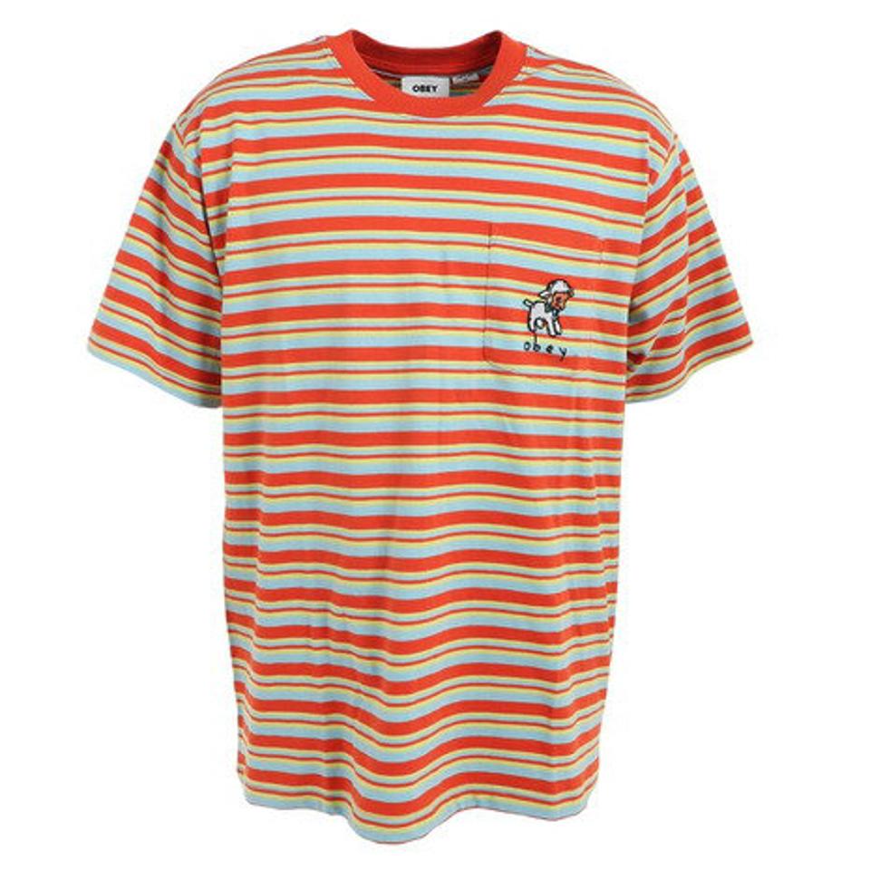 【20%OFFクーポン対象!8/10まで】オベイ(OBEY)(メンズ)半袖Tシャツ メンズ DOE POCKET 131080339ROBO23P