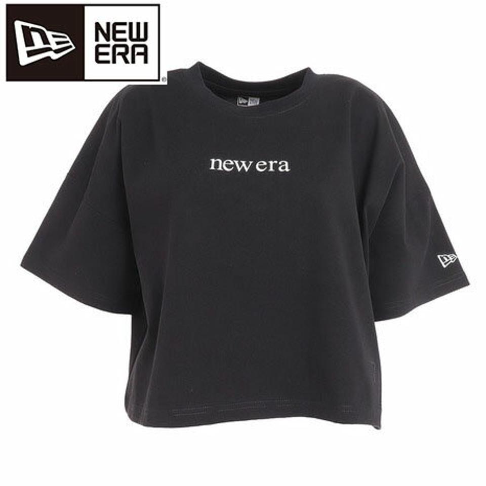 【20%OFFクーポン対象!8/10まで】ニューエラ(NEW ERA)(レディース)半袖 Tシャツ レディース ワイド BLK 13516693